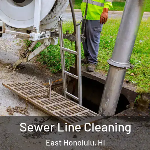  Sewer Line Cleaning East Honolulu, HI