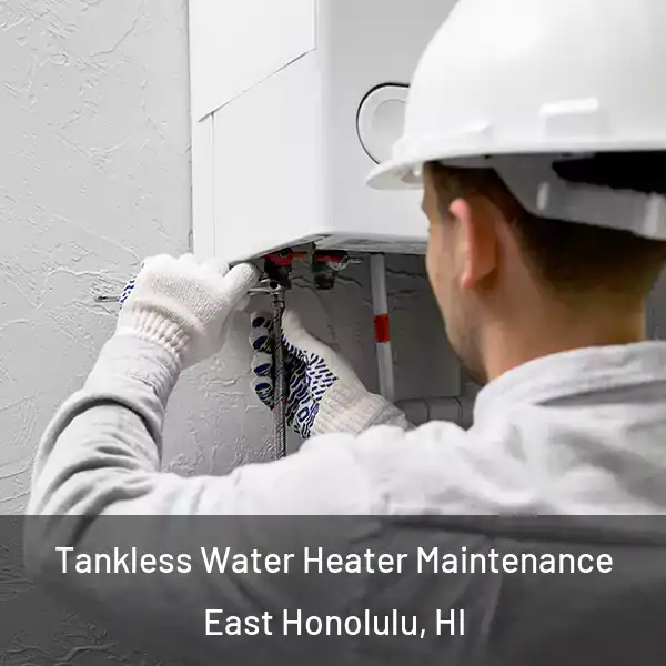  Tankless Water Heater Maintenance East Honolulu, HI